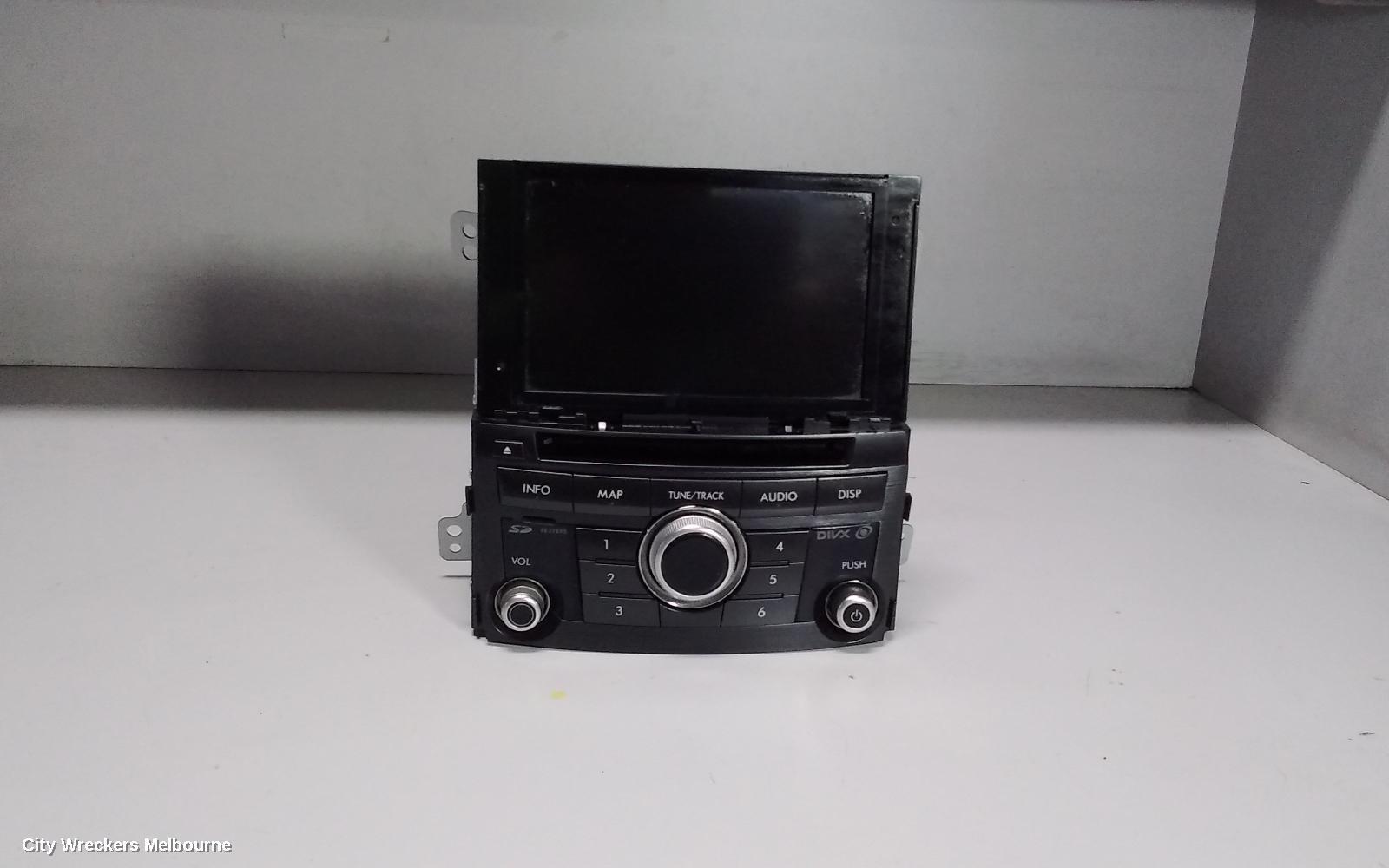 SUBARU LIBERTY 2012 Radio/Cd/Dvd/Sat/Tv