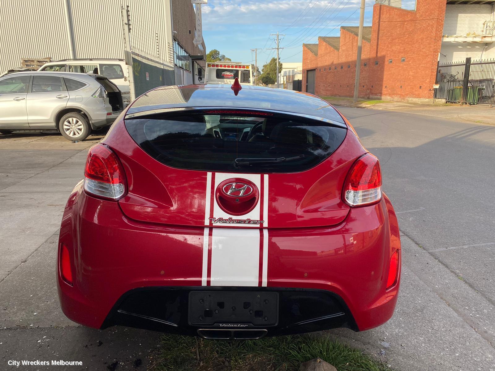 HYUNDAI VELOSTER 2013 Bootlid/Tailgate