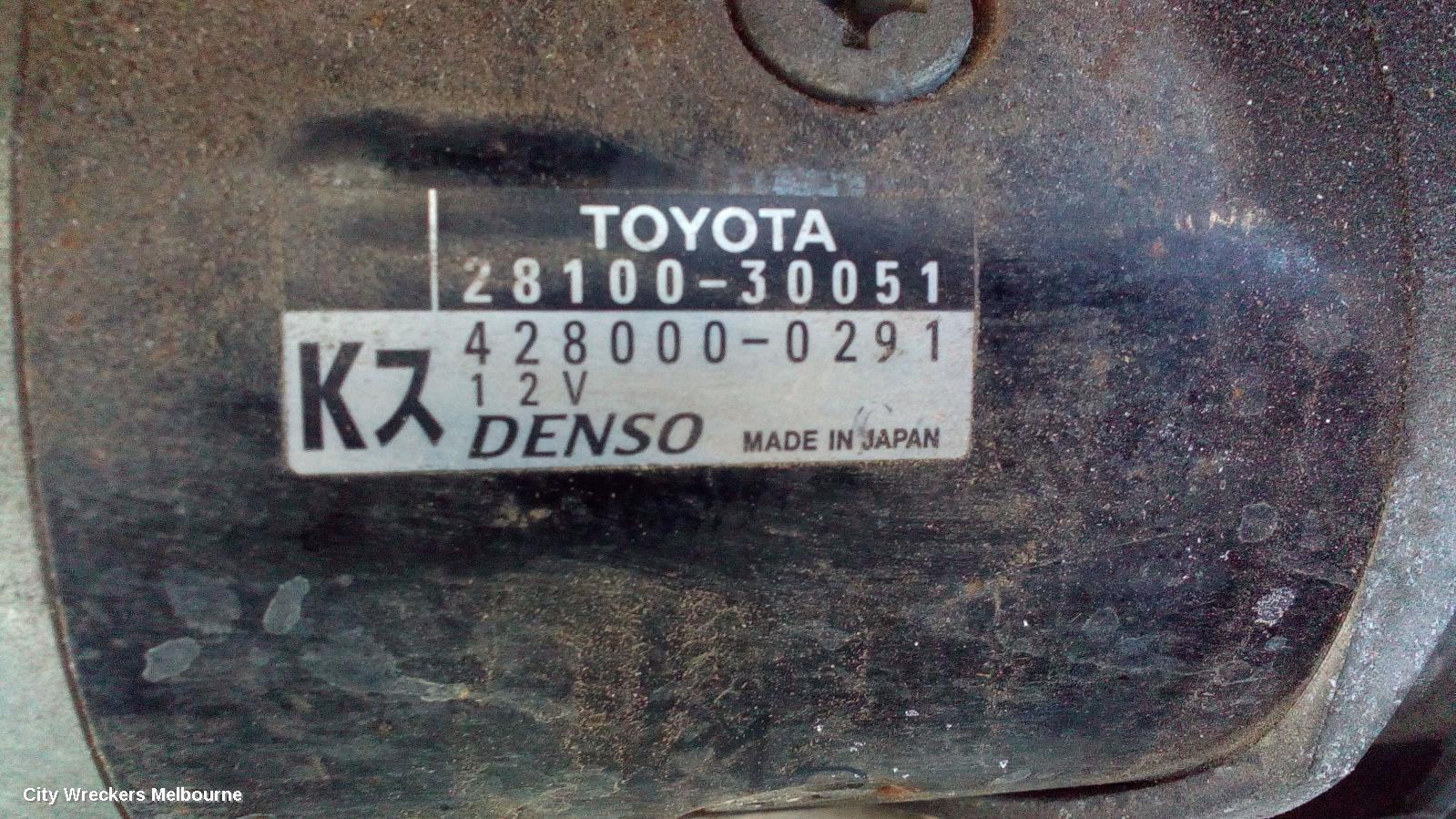 TOYOTA HIACE 2013 Starter