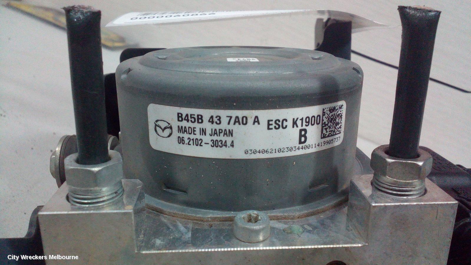 MAZDA 3 2014 Abs Pump/Modulator