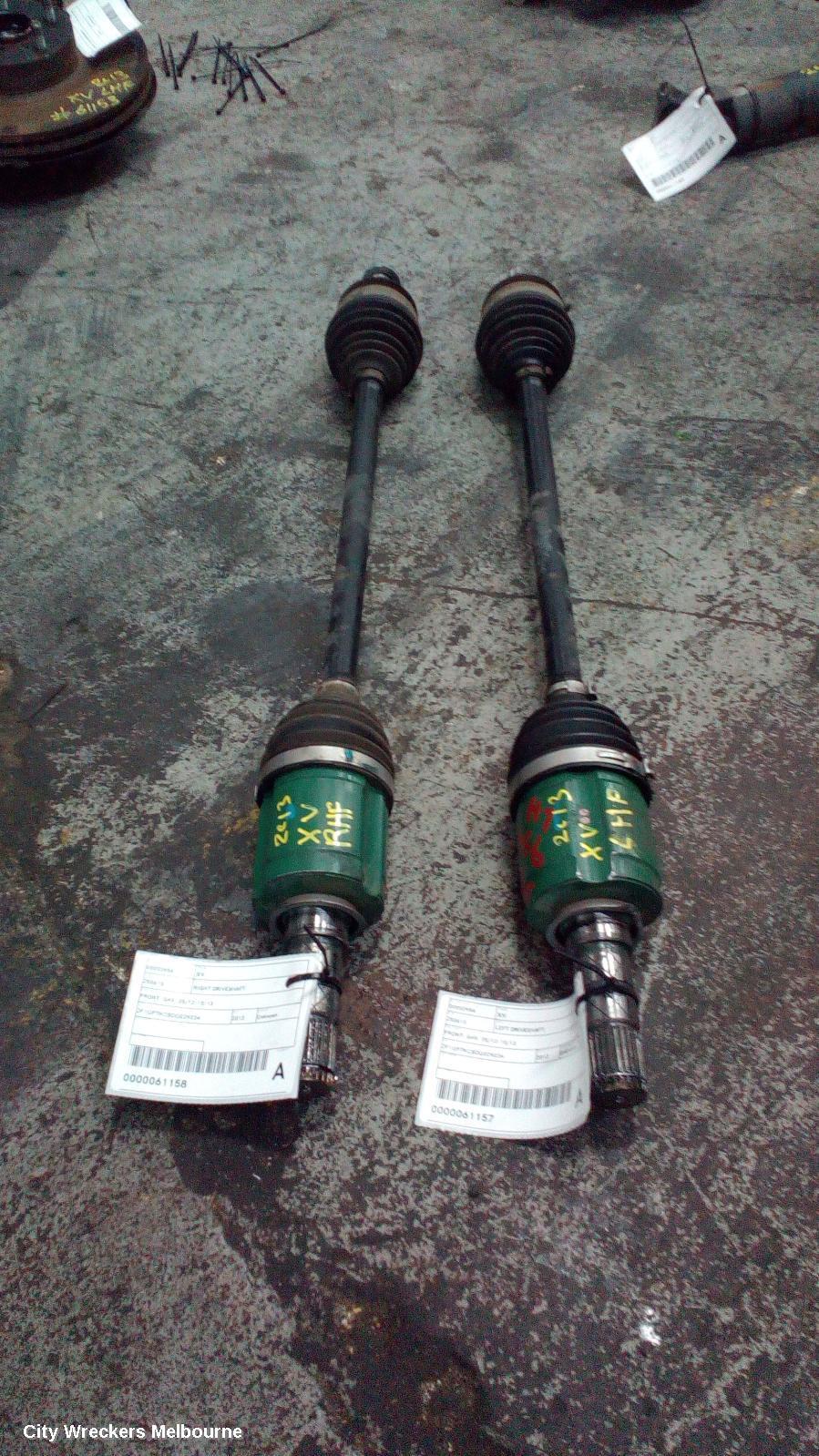 SUBARU XV 2013 Right Driveshaft