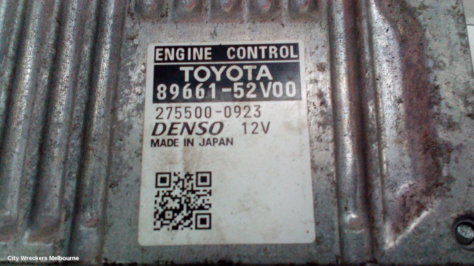 TOYOTA PRIUS 2012 Ecu