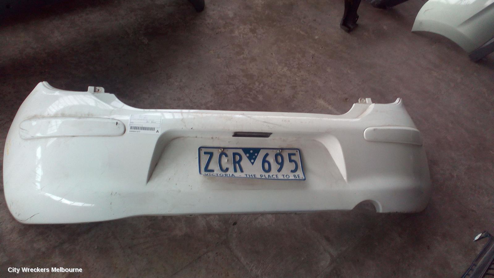 NISSAN MICRA 2012 Rear Bumper