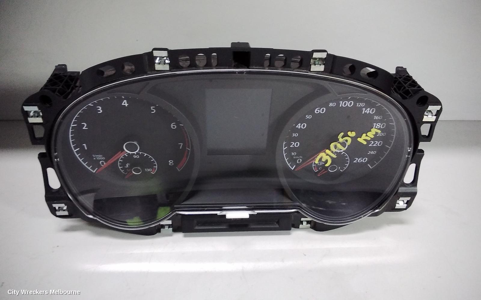 VOLKSWAGEN GOLF 2015 Instrument Cluster