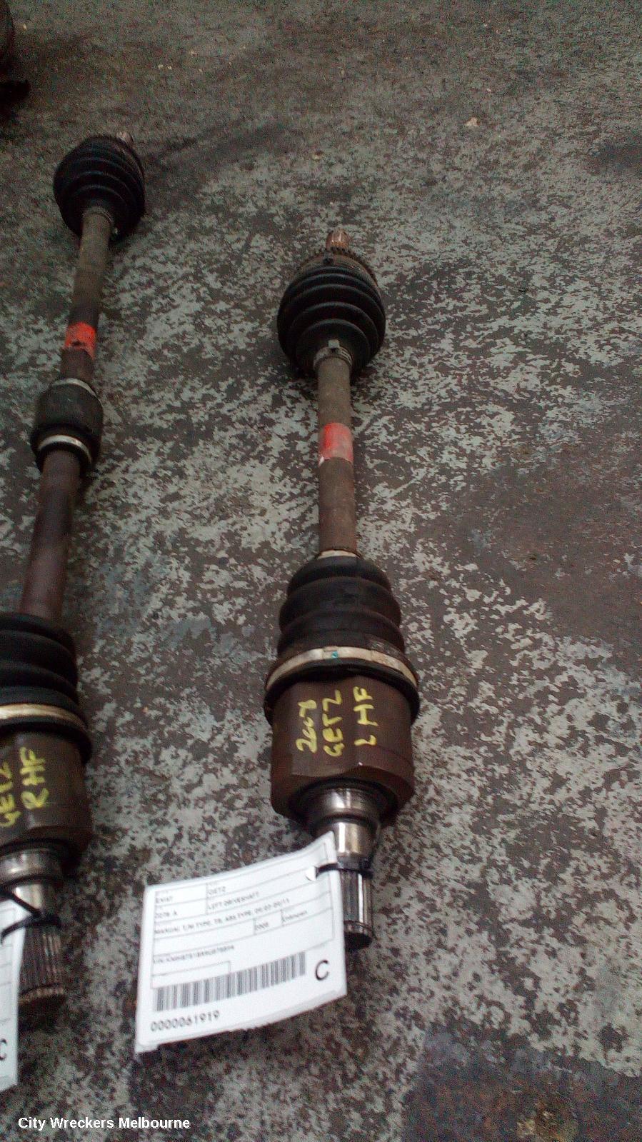 HYUNDAI GETZ 2008 Left Driveshaft