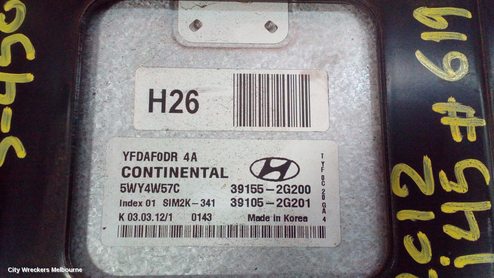 HYUNDAI I45 2012 Ecu