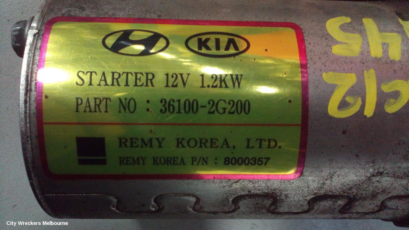 HYUNDAI I45 2012 Starter