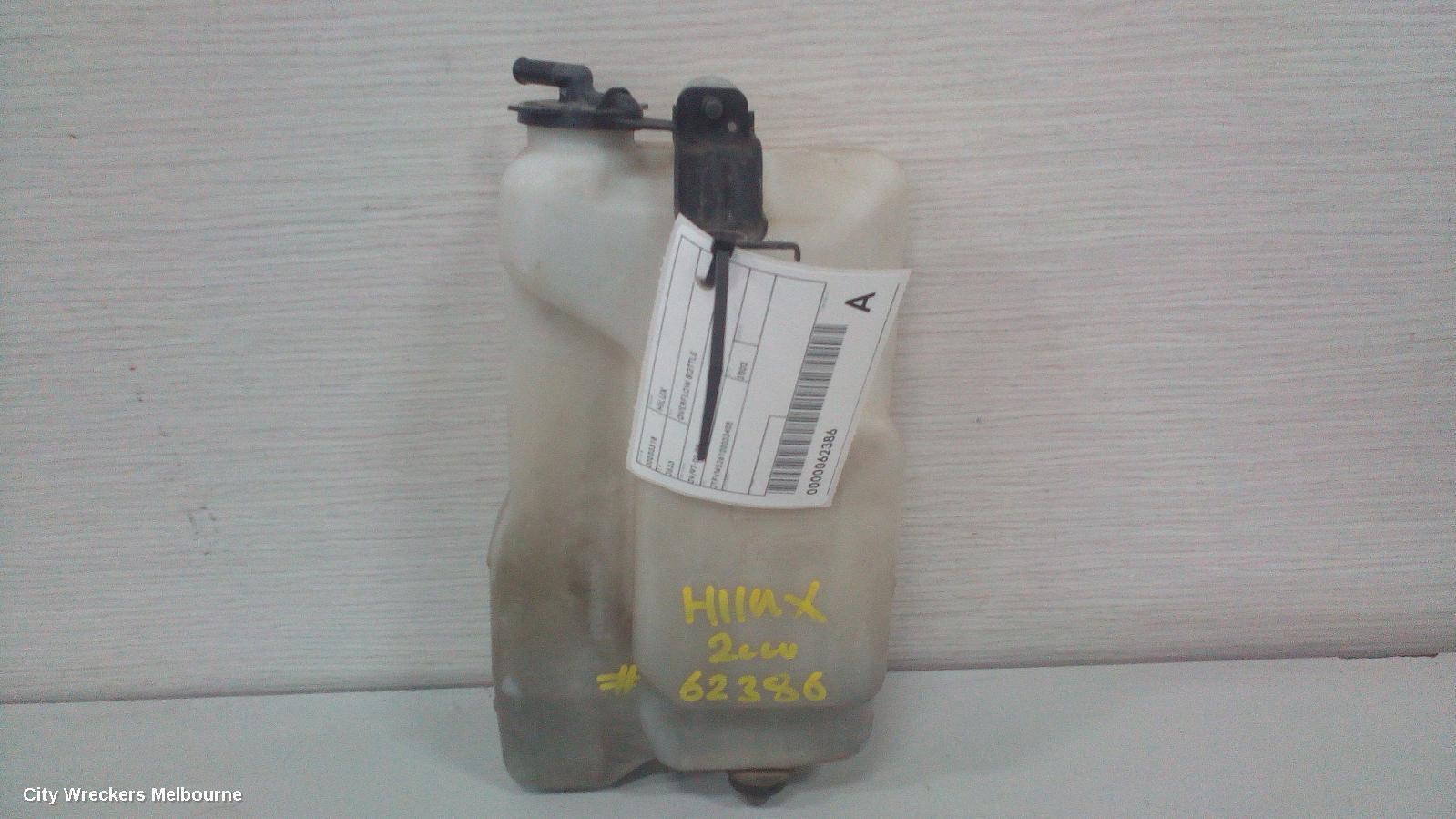 TOYOTA HILUX 2000 Overflow Bottle