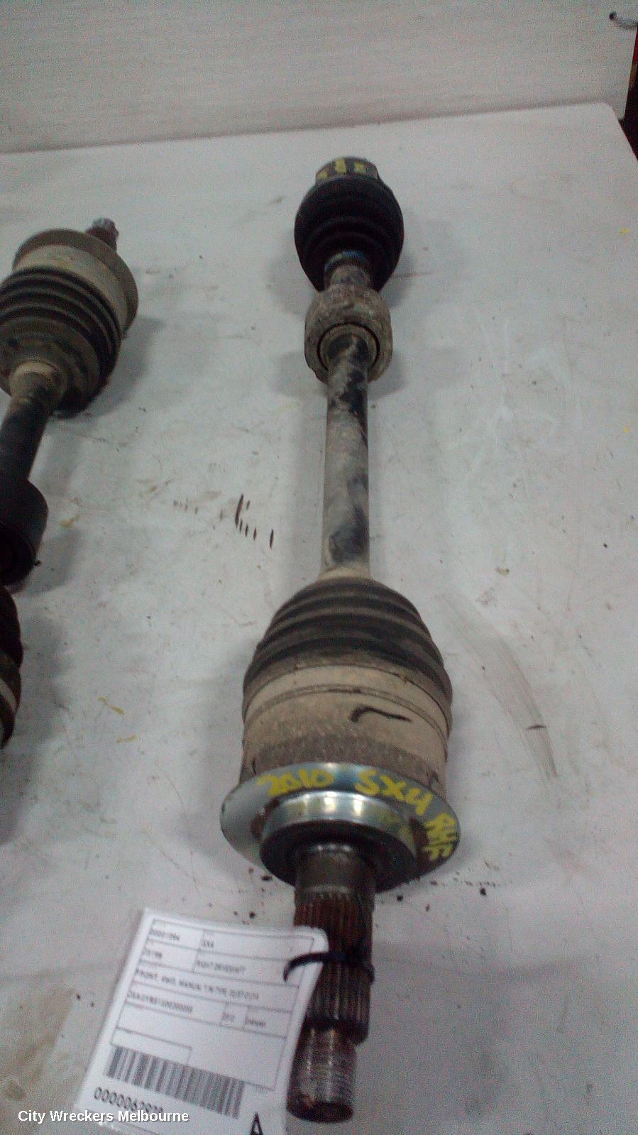 SUZUKI SX4 2010 Right Driveshaft