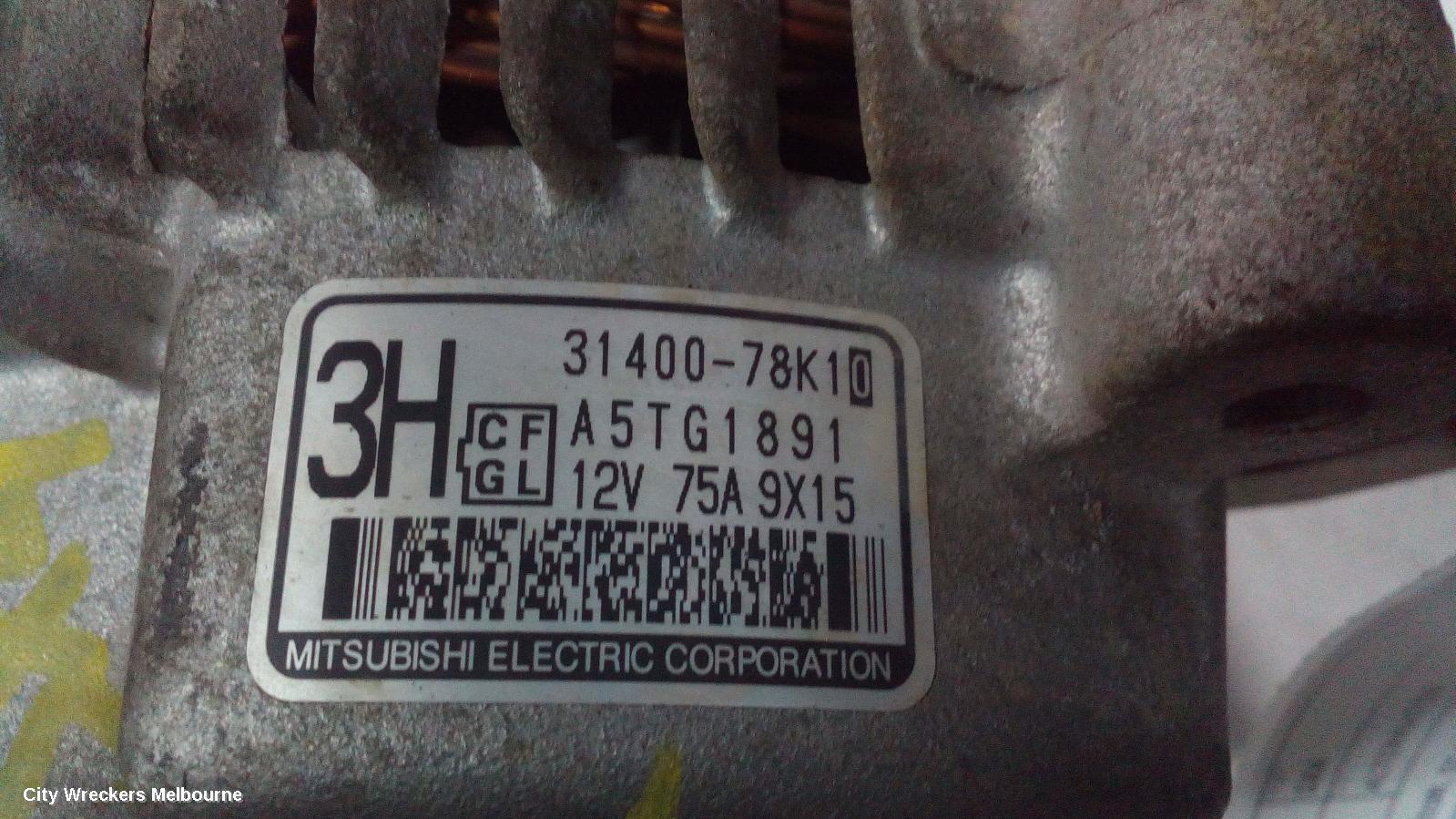 SUZUKI SX4 2010 Alternator