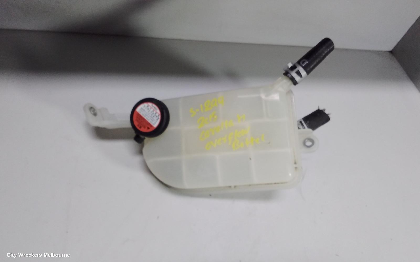 TOYOTA COROLLA 2015 Overflow Bottle