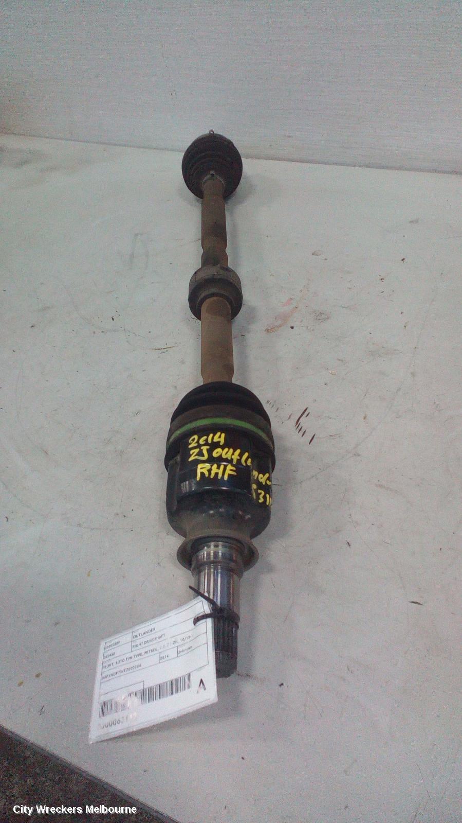 MITSUBISHI OUTLANDER 2014 Right Driveshaft