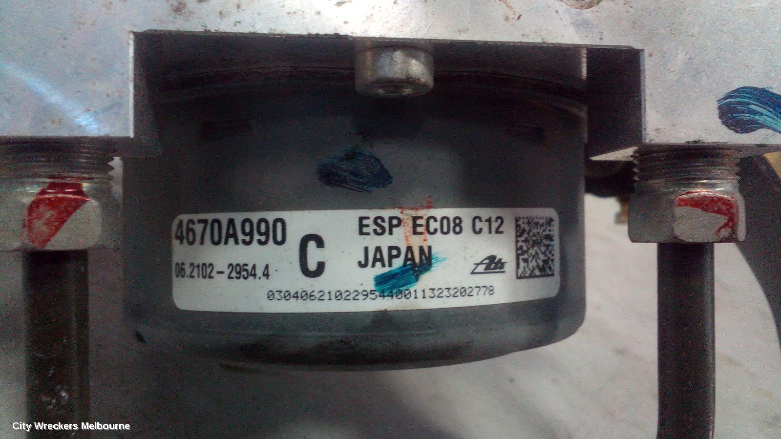 MITSUBISHI OUTLANDER 2014 Abs Pump/Modulator