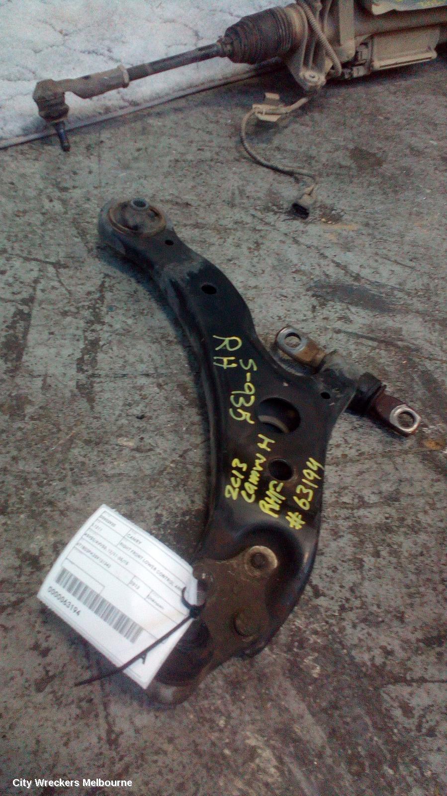 TOYOTA CAMRY 2013 Right Front Lower Control Arm