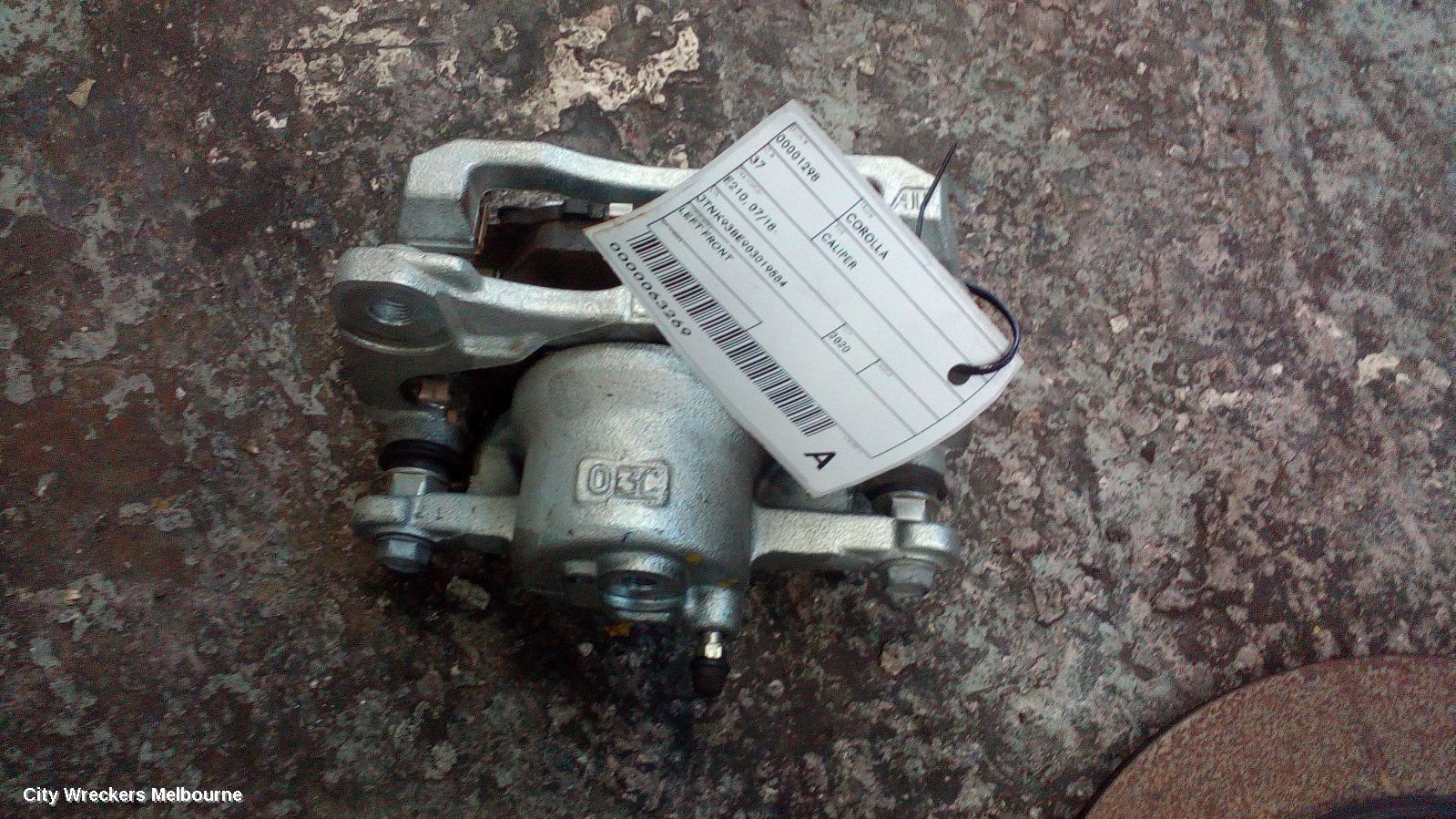 TOYOTA COROLLA 2020 Caliper