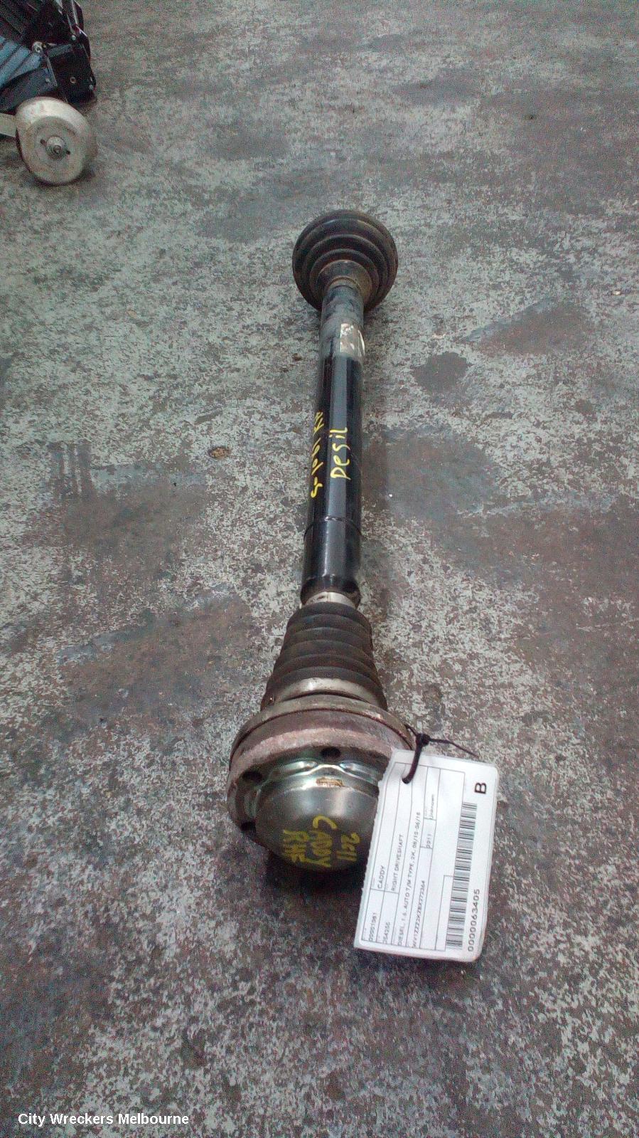 VOLKSWAGEN CADDY 2011 Right Driveshaft