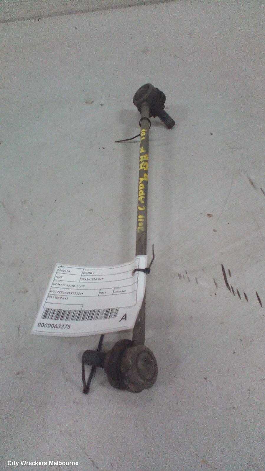 VOLKSWAGEN CADDY 2011 Stabiliser Bar