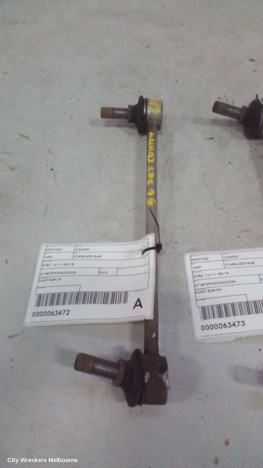 TOYOTA CAMRY 2013 Stabiliser Bar