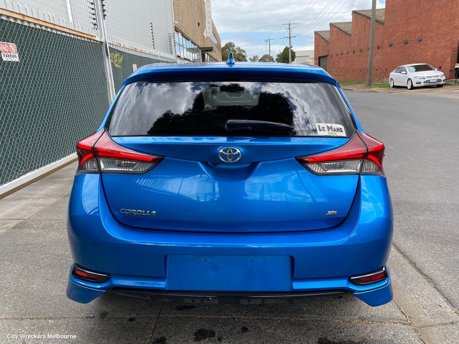 TOYOTA COROLLA 2016 RIGHT_REAR_DOOR_SLIDING