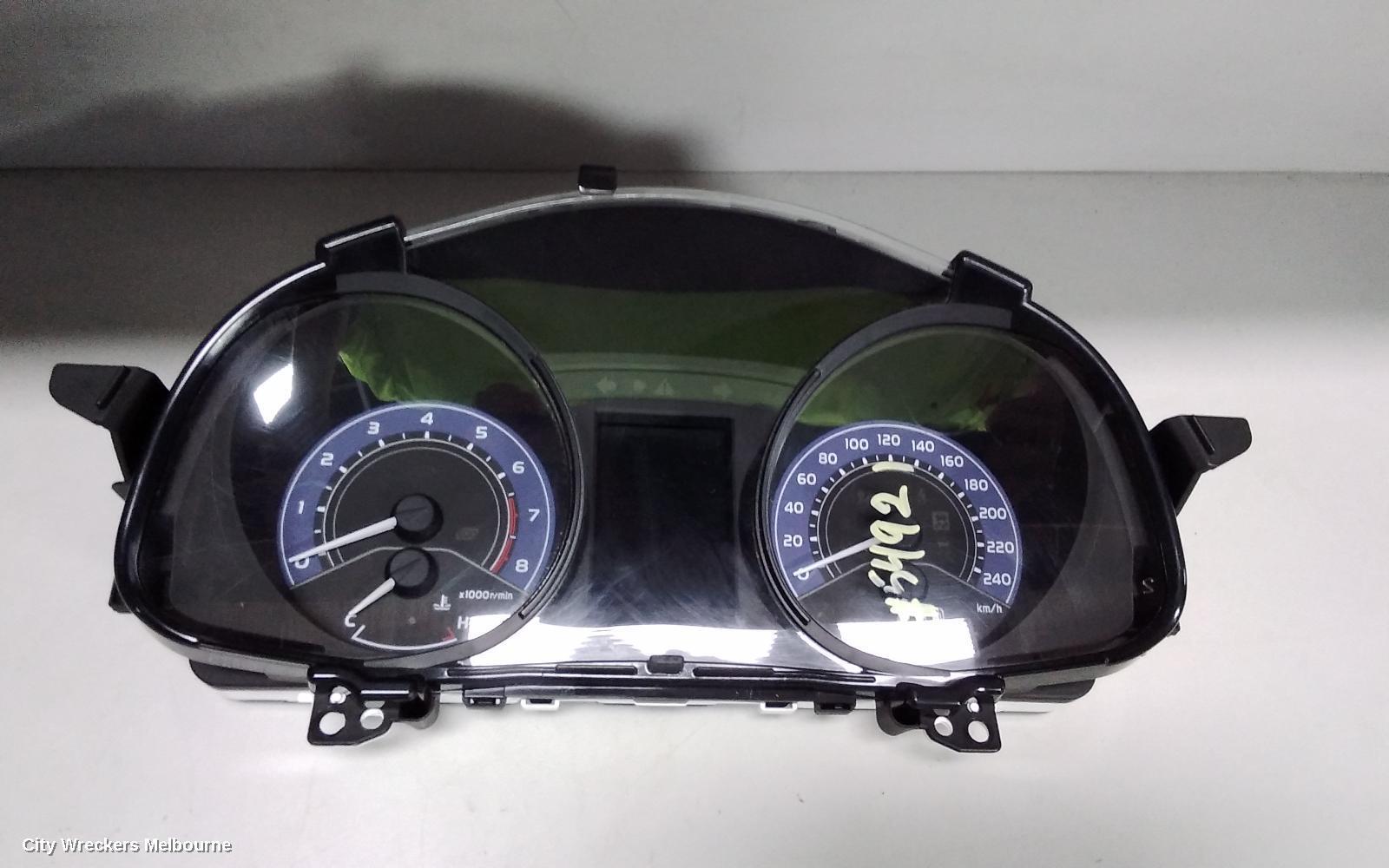 TOYOTA COROLLA 2016 Instrument Cluster