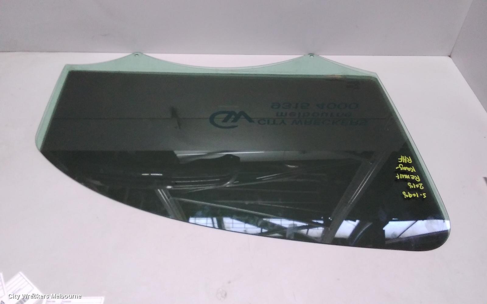 RENAULT KANGOO 2018 Right Front Door Window