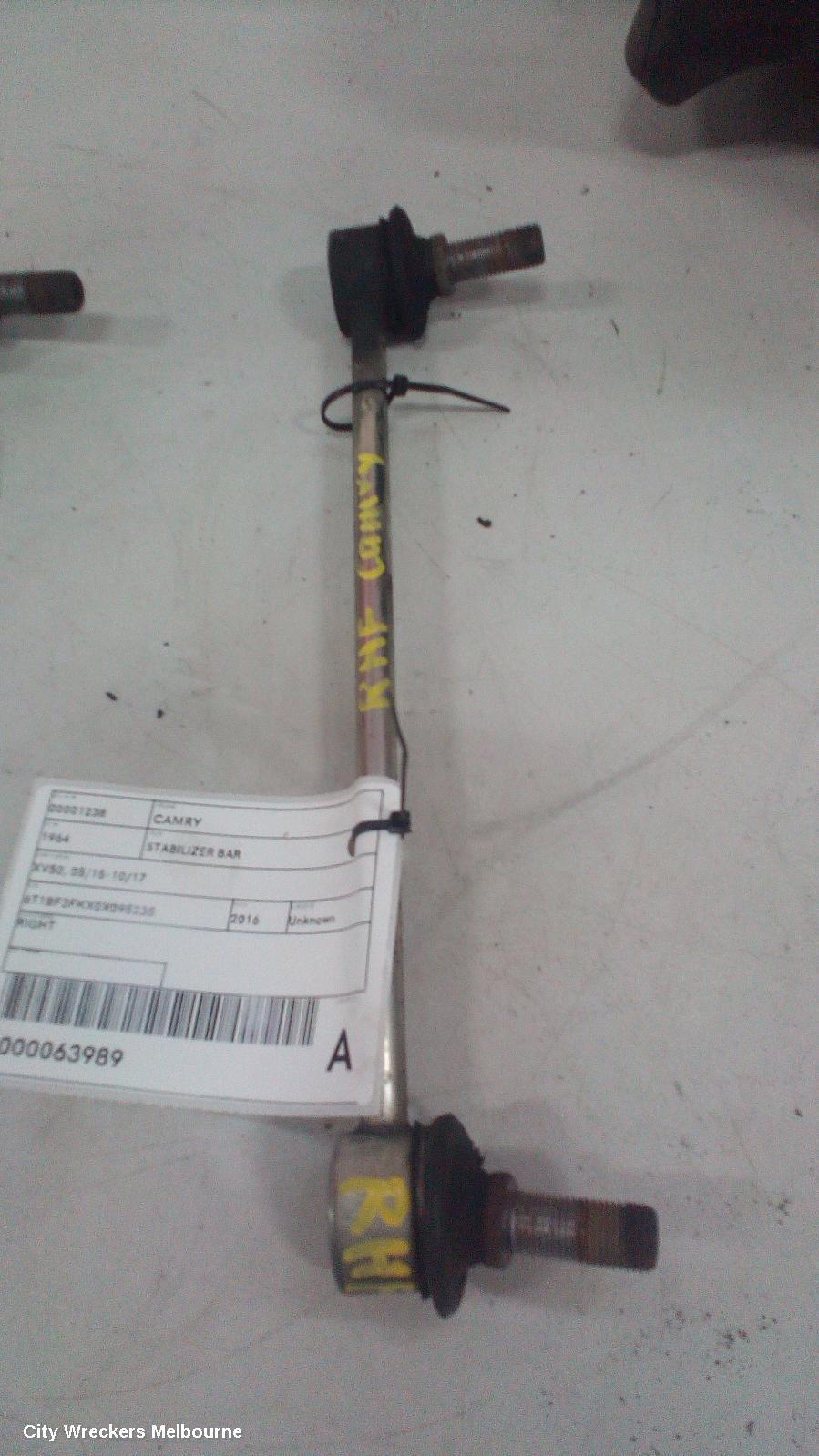 TOYOTA CAMRY 2016 Stabiliser Bar