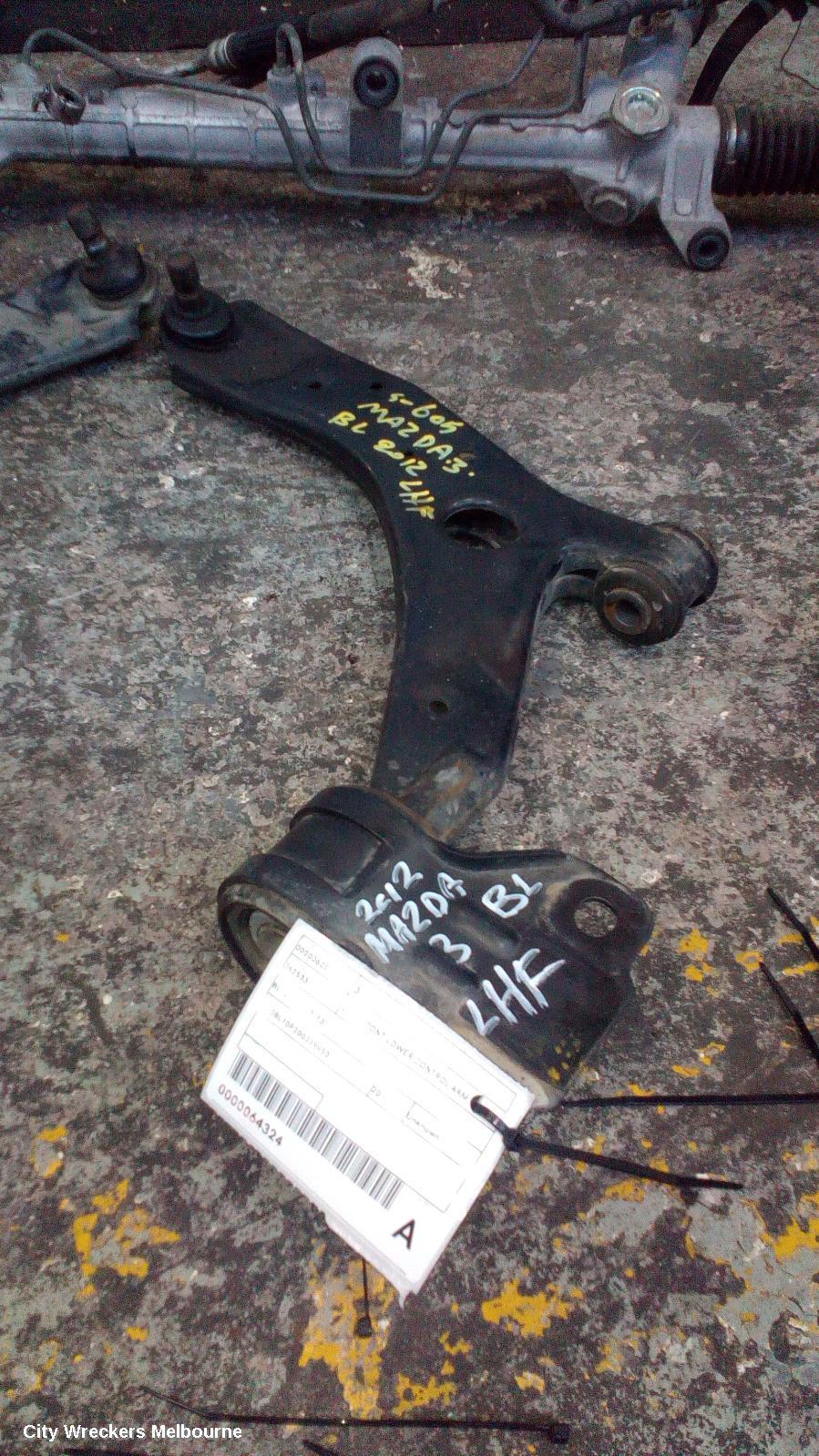 MAZDA 3 2012 Left Front Lower Control Arm