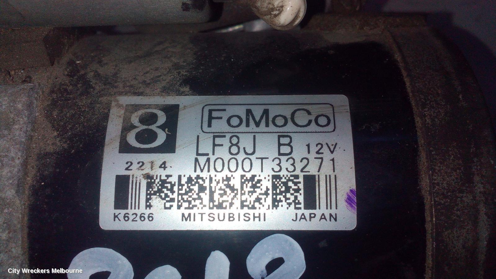 MAZDA 3 2012 Starter