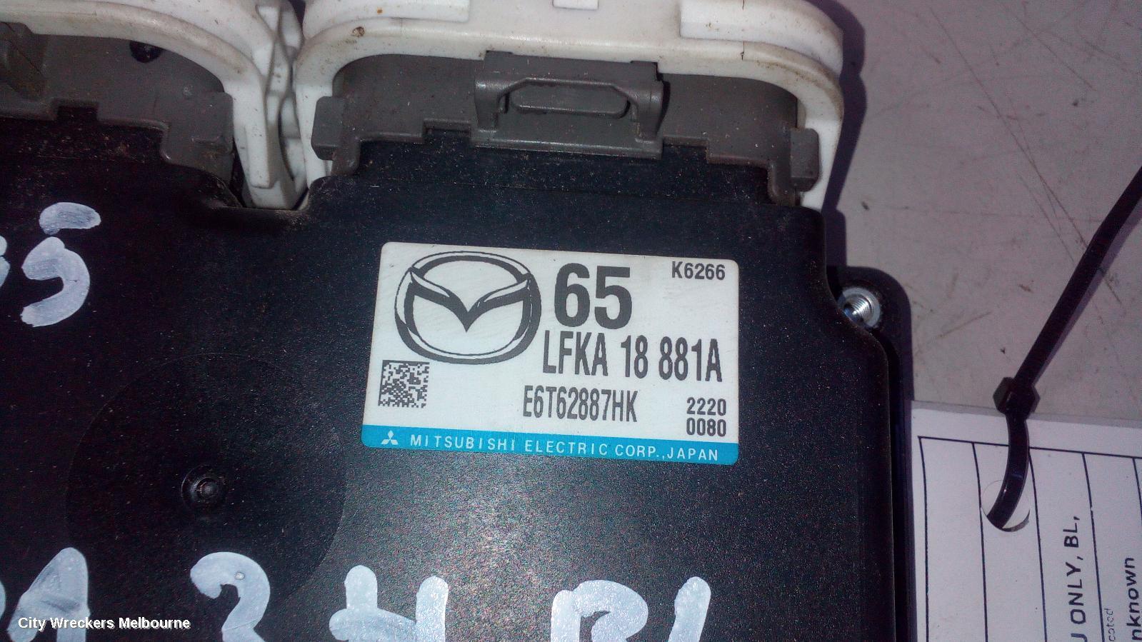 MAZDA 3 2012 Ecu