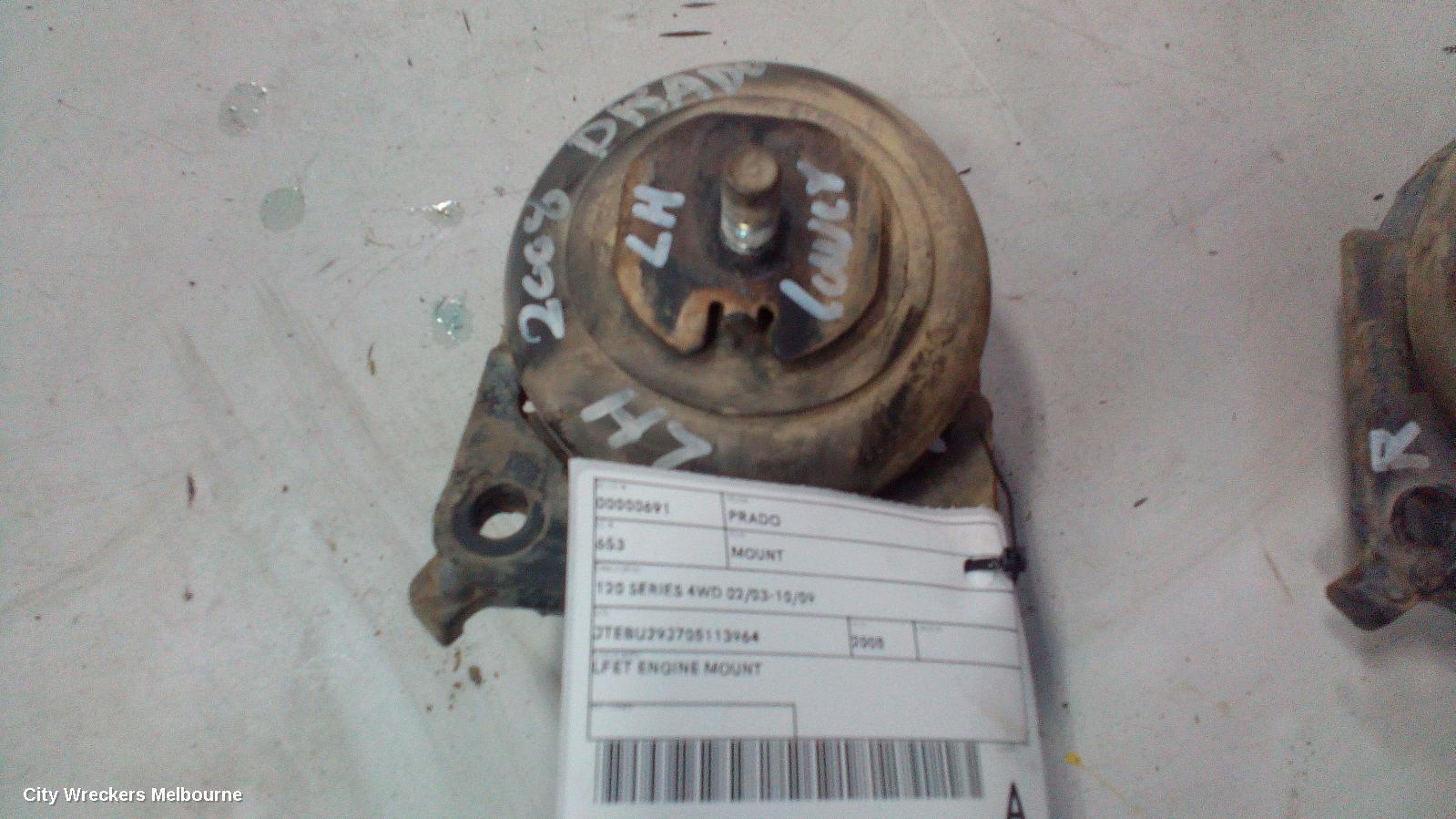 TOYOTA PRADO 2008 Mount