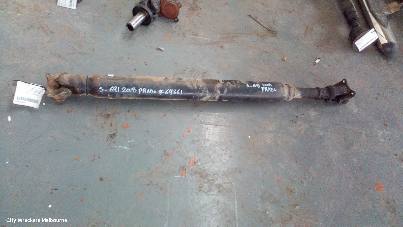 TOYOTA PRADO 2008 Rear Drive Shaft