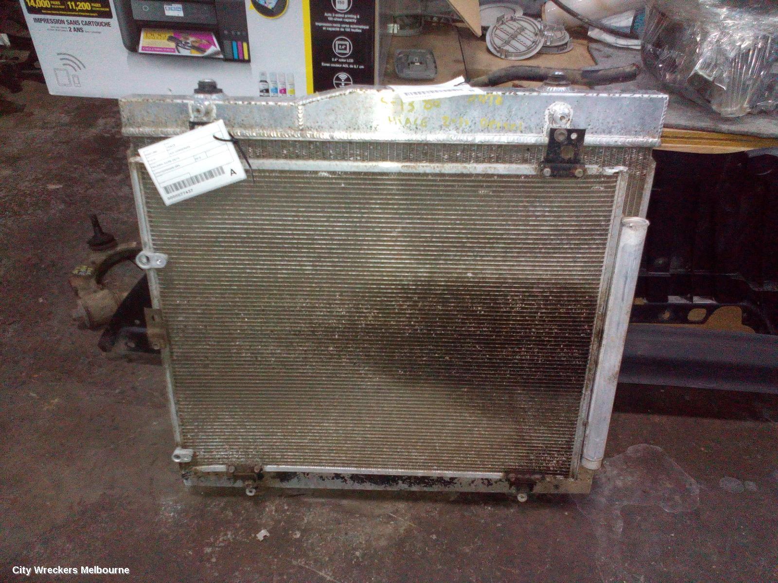 TOYOTA HIACE 2010 A/C Condenser