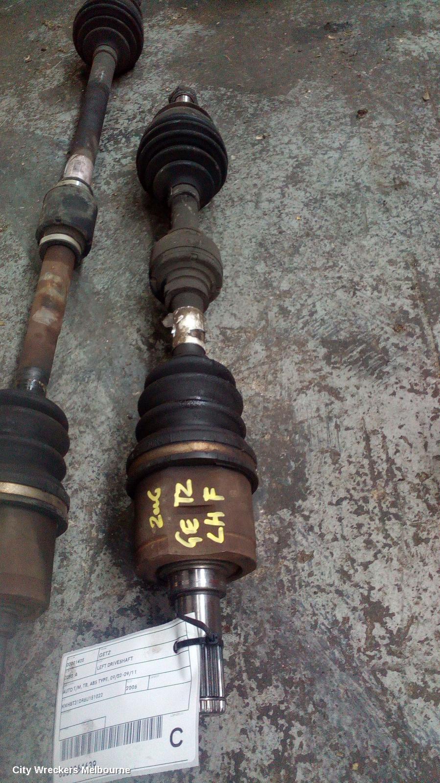 HYUNDAI GETZ 2006 Left Driveshaft