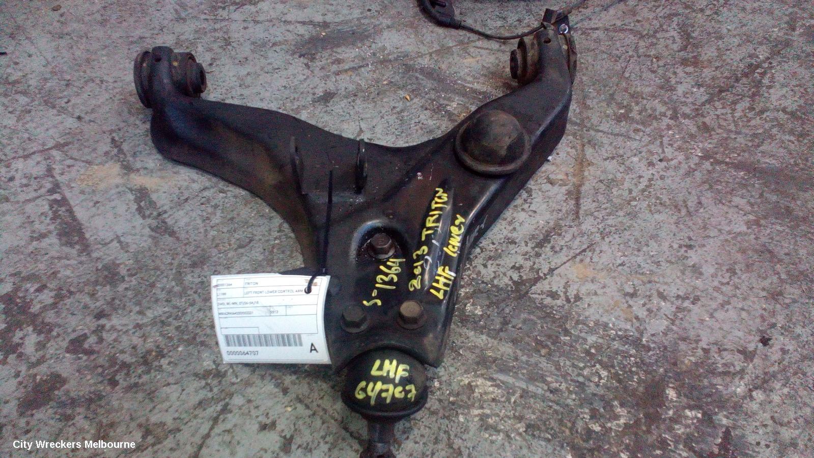 MITSUBISHI TRITON 2013 Left Front Lower Control Arm