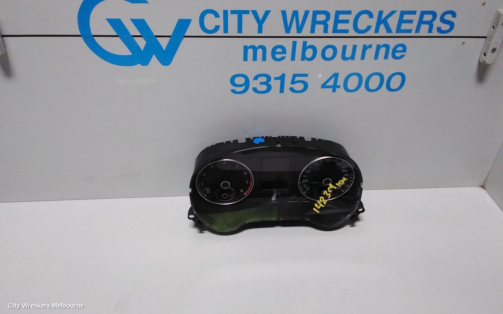 VOLKSWAGEN JETTA 2014 Instrument Cluster