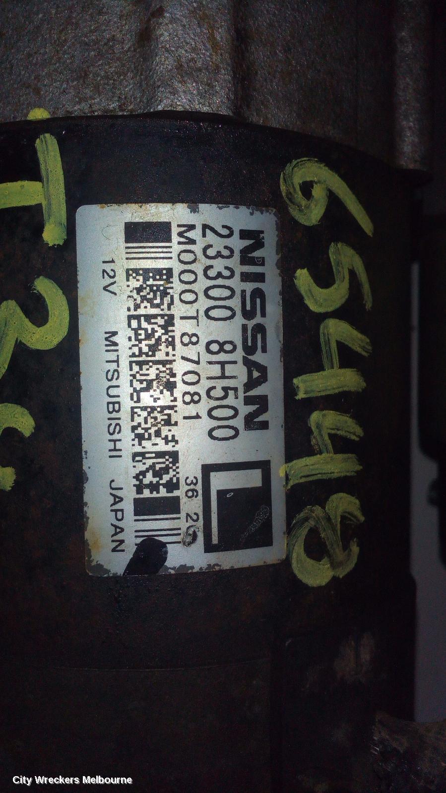 NISSAN XTRAIL 2003 Starter