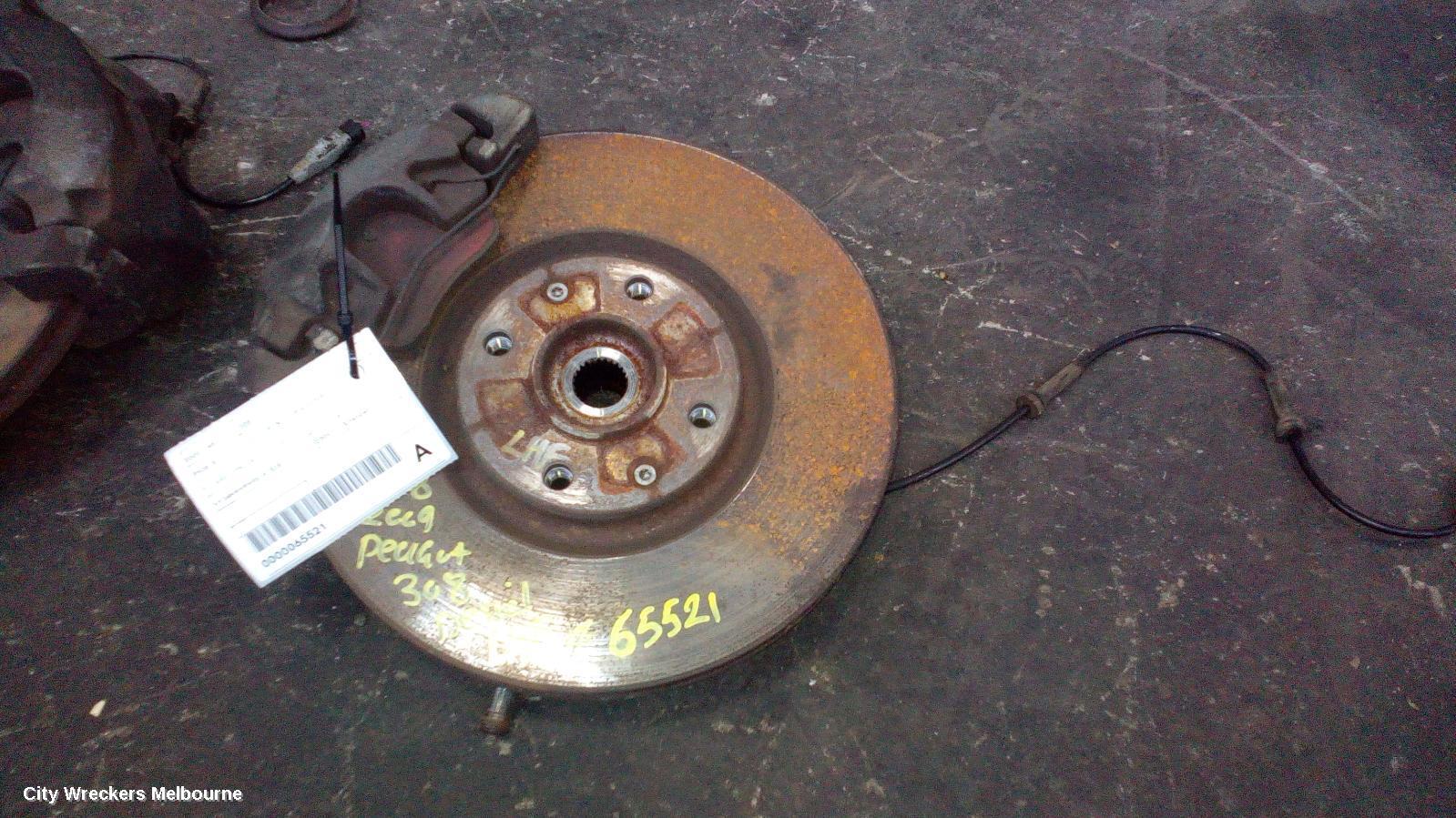 PEUGEOT 308 2009 Left Front Hub Assembly