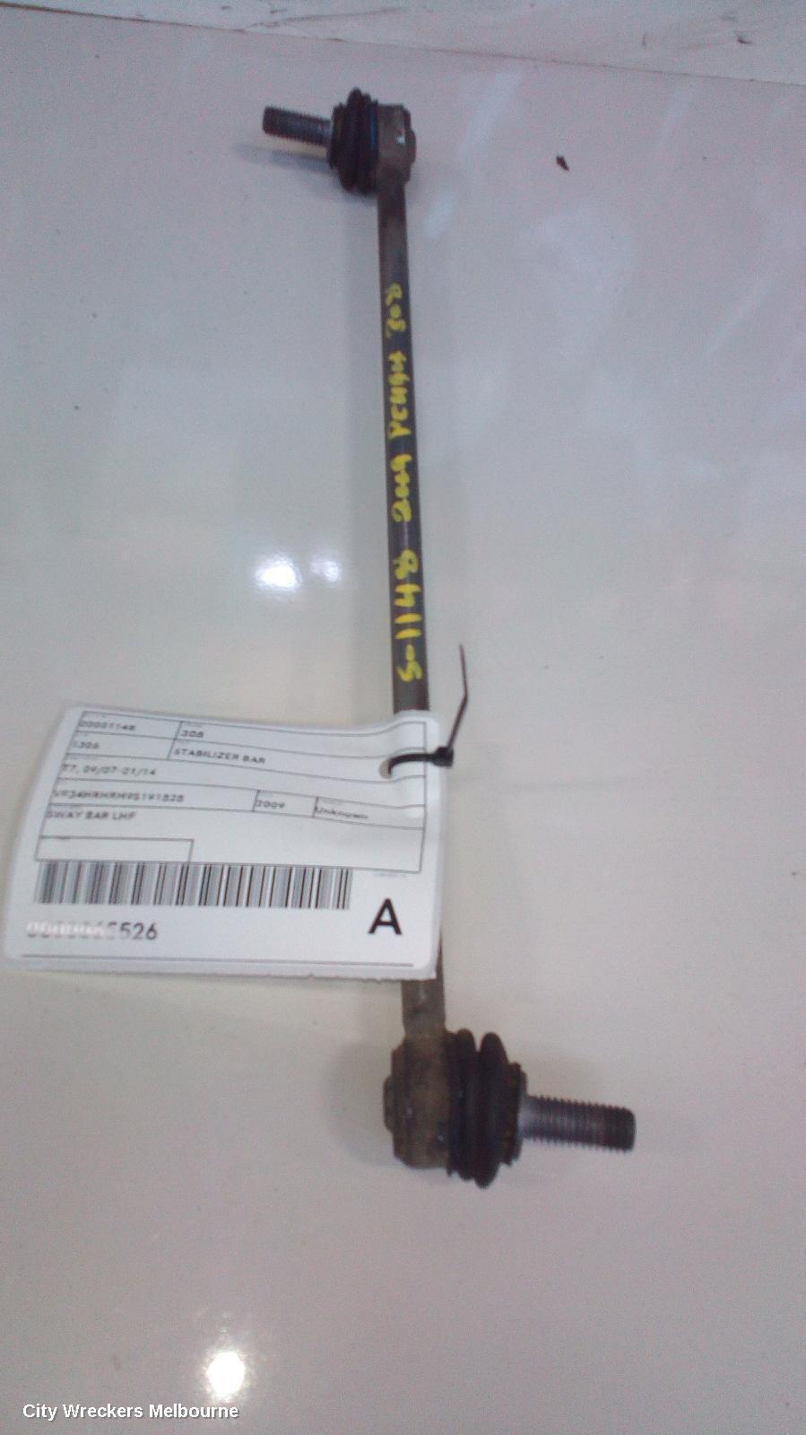 PEUGEOT 308 2009 Stabiliser Bar