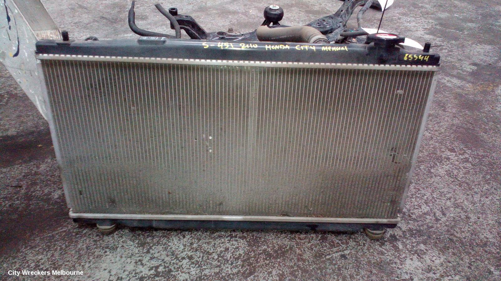 HONDA CITY 2010 Radiator