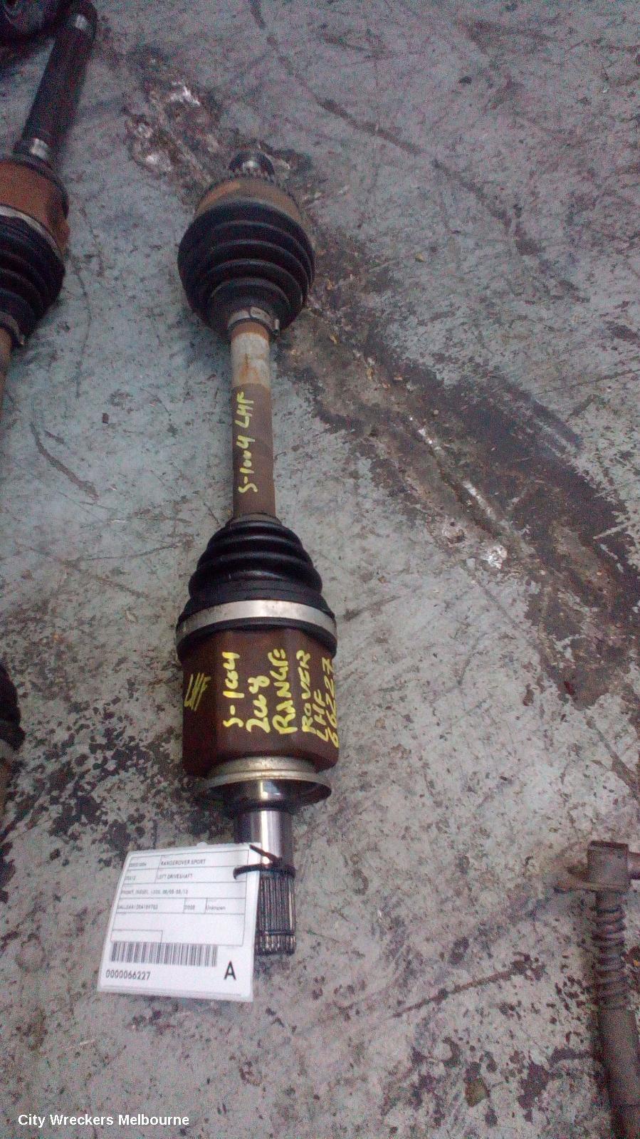 LAND ROVER RANGEROVER SPORT 2008 Left Driveshaft