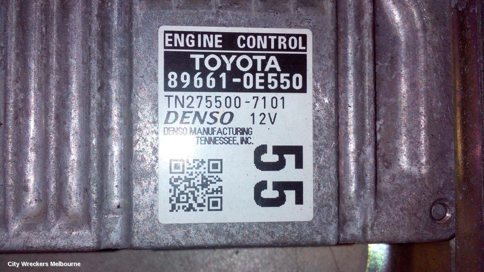 TOYOTA KLUGER 2015 Ecu