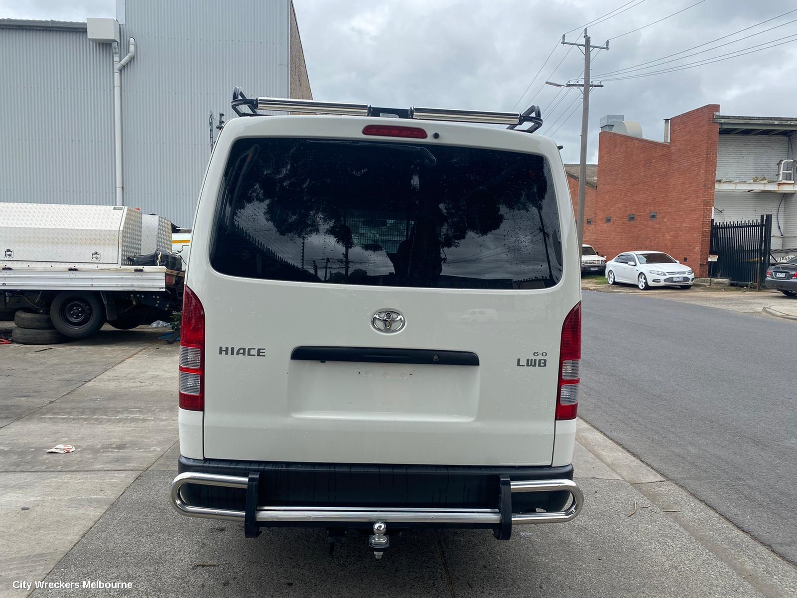 TOYOTA HIACE 2016 Rear Bumper