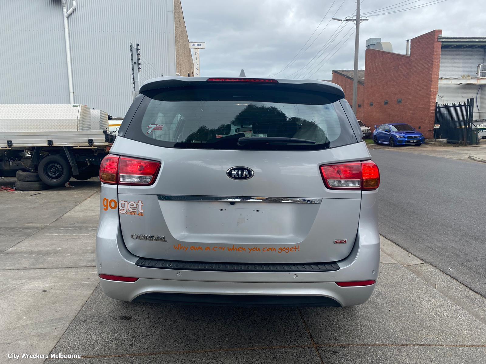 KIA CARNIVAL/GRAND CARNIVAL 2017 Rear Garnish