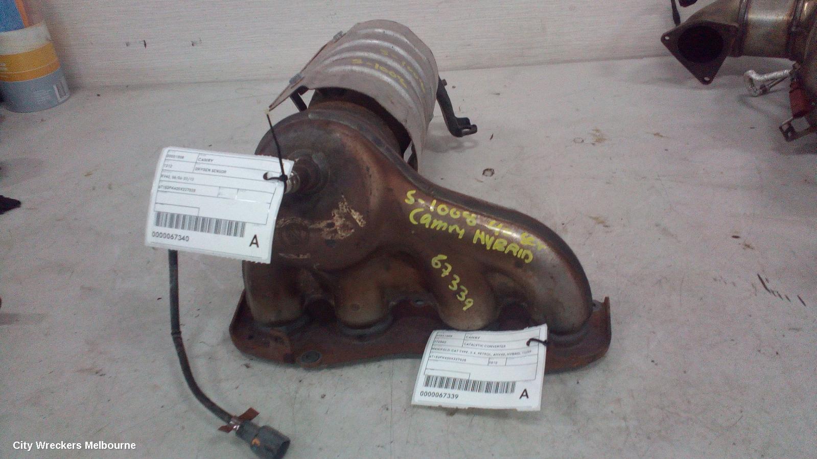 TOYOTA CAMRY 2010 Catalytic Converter