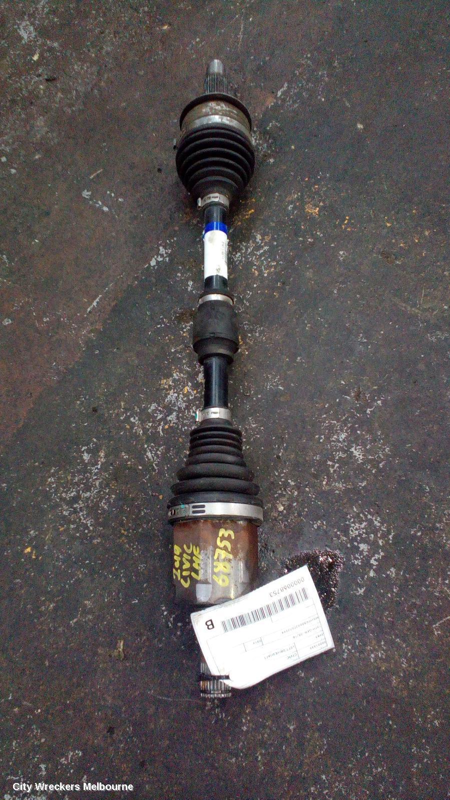 HONDA CIVIC 2019 Left Driveshaft