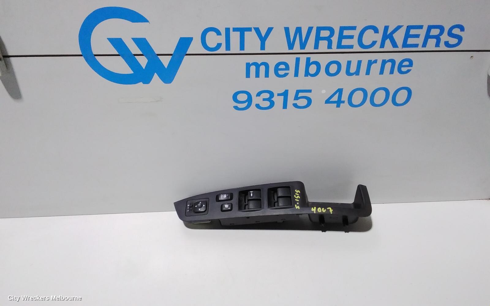 PEUGEOT 4007 2010 Pwr Dr Wind Switch