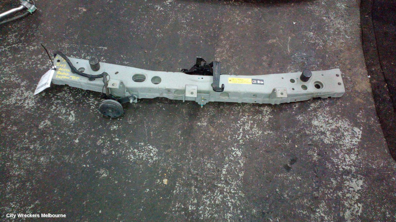 NISSAN MICRA 2013 Radiator Support