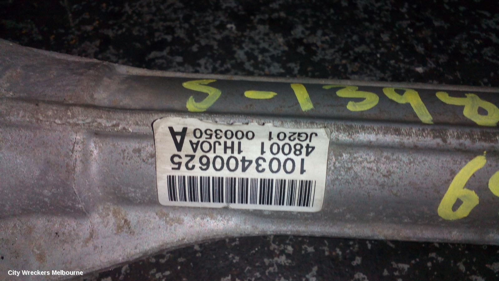 NISSAN MICRA 2013 Steering Box/Rack