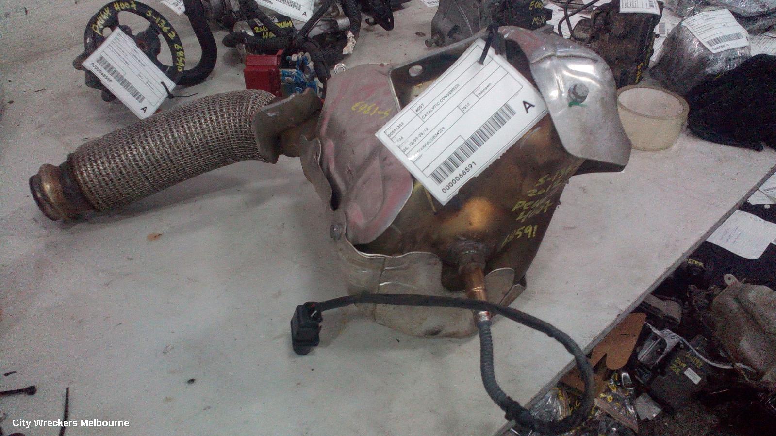 PEUGEOT 4007 2012 Catalytic Converter