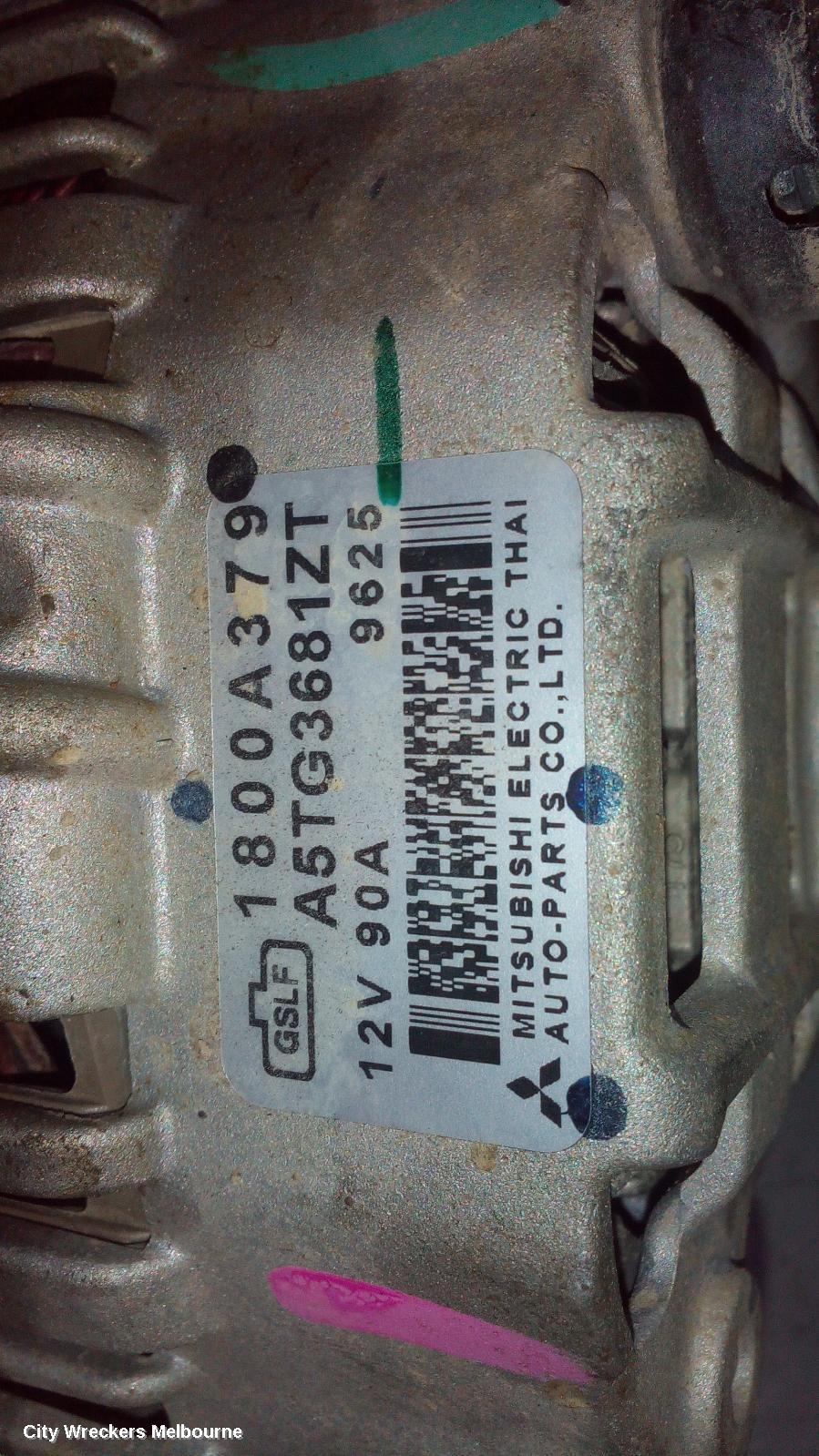 MITSUBISHI TRITON 2019 Alternator